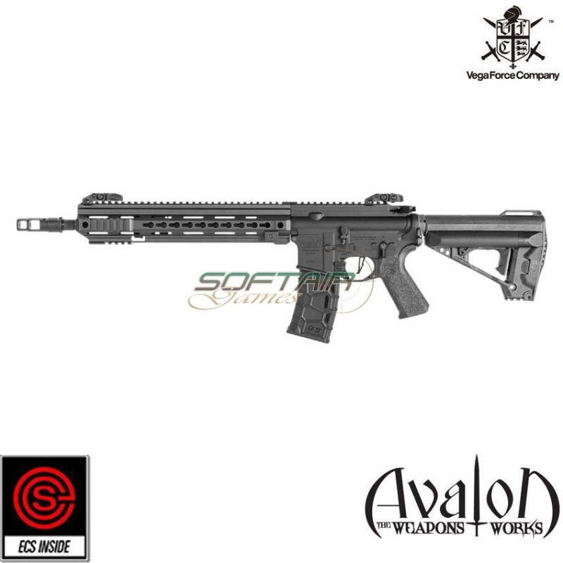 Fucile elettrico avalon calibur carbine black senza valigia vfc (av1-m4_si_m-bk01)