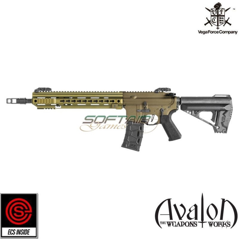 Electric rifle avalon calibur carbine fde without hardcase vfc (av1-m4_si_m-tn01)