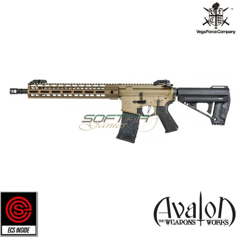 Fucile elettrico avalon saber carbine fde senza valigia vfc (av1-m4_saber_m-tn01)