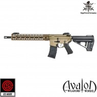 Electric rifle avalon saber carbine fde without hardcase vfc (av1-m4_saber_m-tn01)