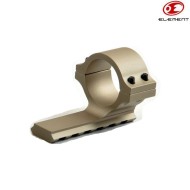 Scope mount top rail 30mm dark earth element (el-ex309-de)