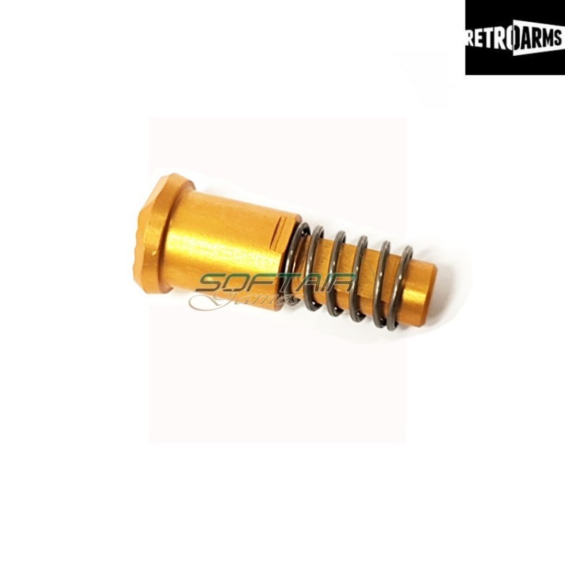 Cnc Bolt Forward Assist M4-a Gold Retroarms (ra-7095)