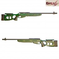 Fucile a molla sv-98 sniper rifle regular version raptor (rpt-sv98-reg)