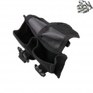 Double pouch for grenades black frog industries® (fi-003569-bk)