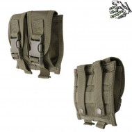 Tasca doppia per granate olive drab frog industries® (fi-003570-od)