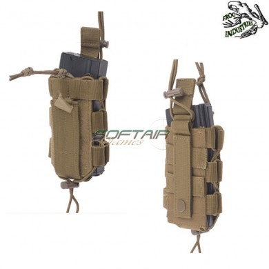 Universal elastic pouch coyote frog industries® (fi-021182-tan)