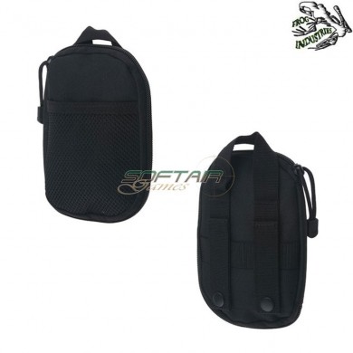 Pouch small admin cargo black frog industries® (fi-023987-bk)