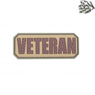 Patch 3d pvc veteran olive frog industries® (fi-006388-od) Patch 3d pvc veteran olive frog industries® (fi-006388-od)