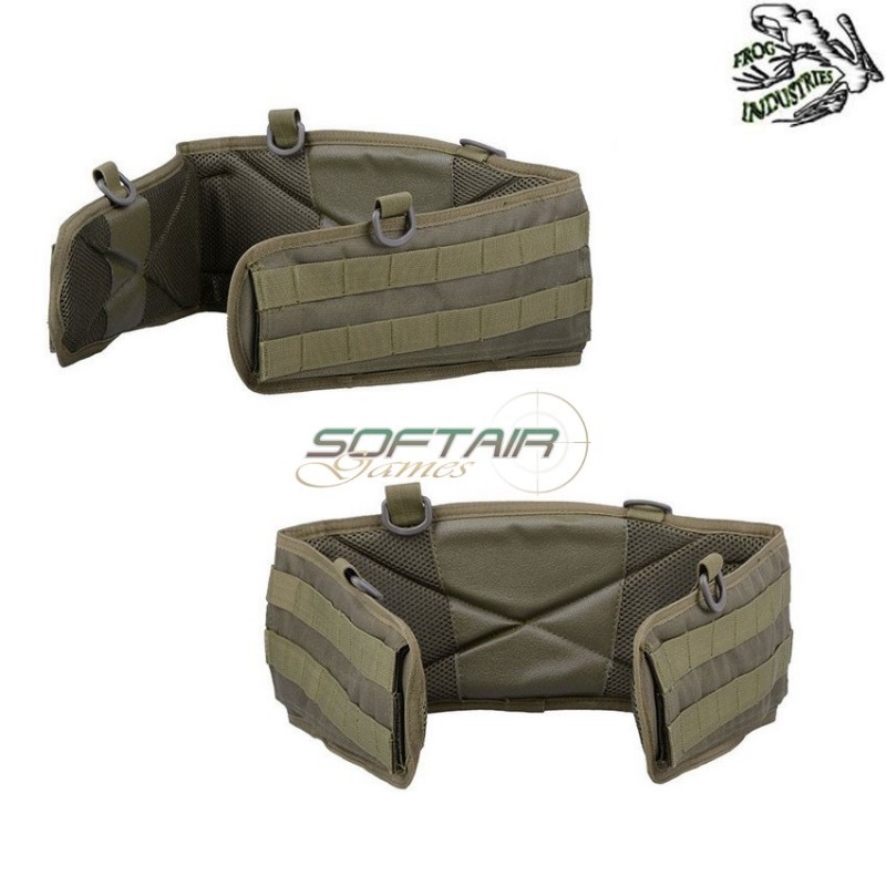 Battle belt molle olive drab frog industries® (fi-009828-od)