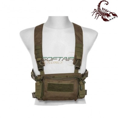 D3CRM Fast chest rig II tactical vest olive drab scorpion assault tactical® (sat-4411-od)