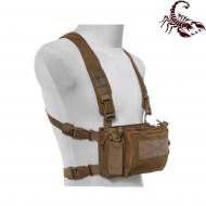 D3CRM Fast chest rig II tactical vest coyote scorpion assault tactical® (sat-4412-coy)