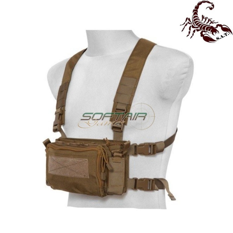 D3CRM Fast chest rig II tactical vest coyote scorpion assault tactical® (sat-4412-coy)