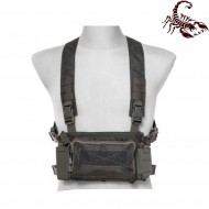 D3CRM Fast chest rig II tactical vest urban grey scorpion assault tactical® (sat-4413-ug)