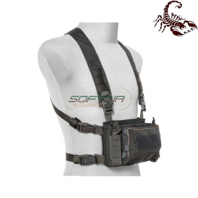 D3CRM Fast chest rig II tactical vest urban grey scorpion assault tactical® (sat-4413-ug)