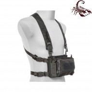 D3CRM Fast chest rig II tactical vest urban grey scorpion assault tactical® (sat-4413-ug)