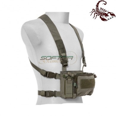 D3CRM Fast chest rig II tactical vest ranger green scorpion assault tactical® (sat-4414-rg)