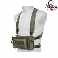 D3CRM Fast chest rig II tactical vest ranger green scorpion assault tactical® (sat-4414-rg)