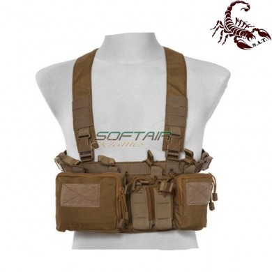 D3CRH Light fast chest rig I tactical vest coyote scorpion assault tactical® (sat-4417-coy)