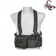 D3CRH Light fast chest rig I tactical vest urban grey scorpion assault tactical® (sat-4418-ug)