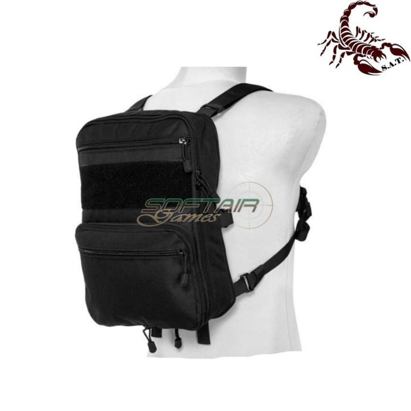 Map type backpack multifunzione black scorpion assault tactical® (sat-4446-bk) Map type backpack multifunzione black scorpion assault tactical® (sat-4446-bk)