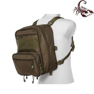 Map type backpack multifunction olive drab scorpion assault tactical® (sat-4447-od)