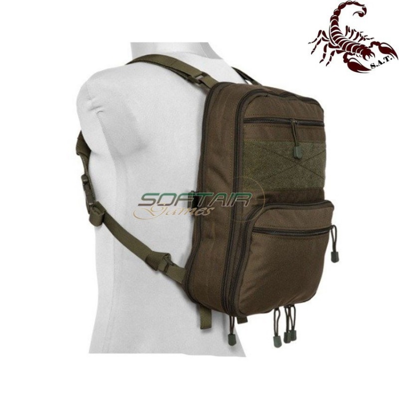 Map type backpack multifunzione olive drab scorpion assault tactical® (sat-4447-od) Map type backpack multifunzione olive drab scorpion assault tactical® (sat-4447-od)