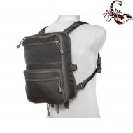 Map type backpack multifunction urban grey scorpion assault tactical® (sat-4448-ug)