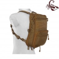 Map type backpack multifunction coyote scorpion assault tactical® (sat-4845-coy)
