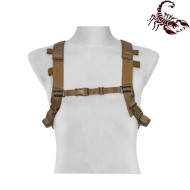 Map type backpack multifunction coyote scorpion assault tactical® (sat-4845-coy)