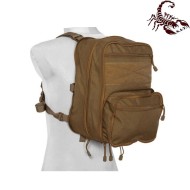 Map type backpack multifunction coyote scorpion assault tactical® (sat-4845-coy)