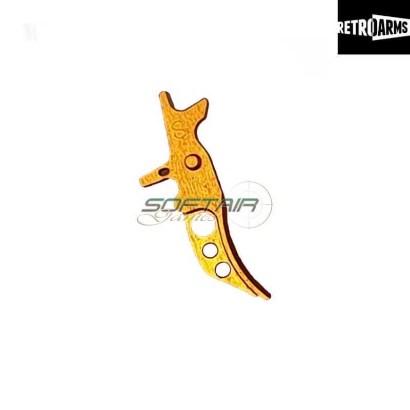 Speed trigger cnc m4-s orange retroarms (ra-7511)