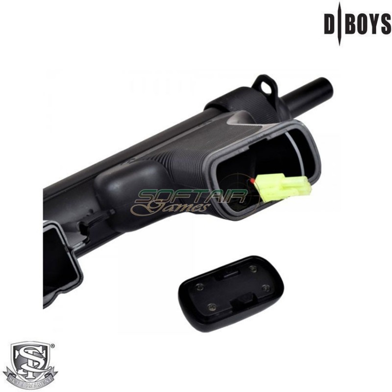 Electric Rifle Mp12 Beretta Type Pm12 Black Dboys (mp12)