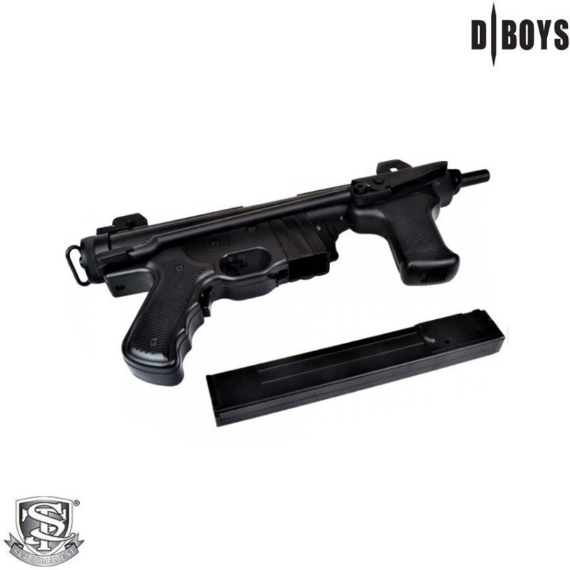 Electric Rifle Mp12 Beretta Type Pm12 Black Dboys (mp12)