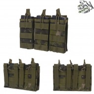 Triple open top pouch multicam tropic for magazines ak/g36/m4 frog industries® (fi-024750-mctp) Triple open top pouch multicam tropic for magazines ak/g36/m4 frog industries® (fi-024750-mctp)