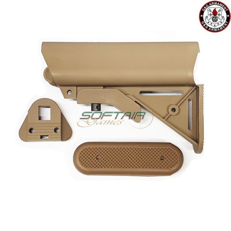 Crane Sopmod Stock Dark Earth For M4/m16 G&g (gg-2-de)