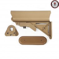 Crane Sopmod Stock Dark Earth For M4/m16 G&g (gg-2-de)