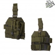 Leg panel molle with universal holster multicam tropic frog industries® (fi-024764-mctp)