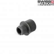 14mm ccw silencer adapter for blaser r93 swiss arms (605256)