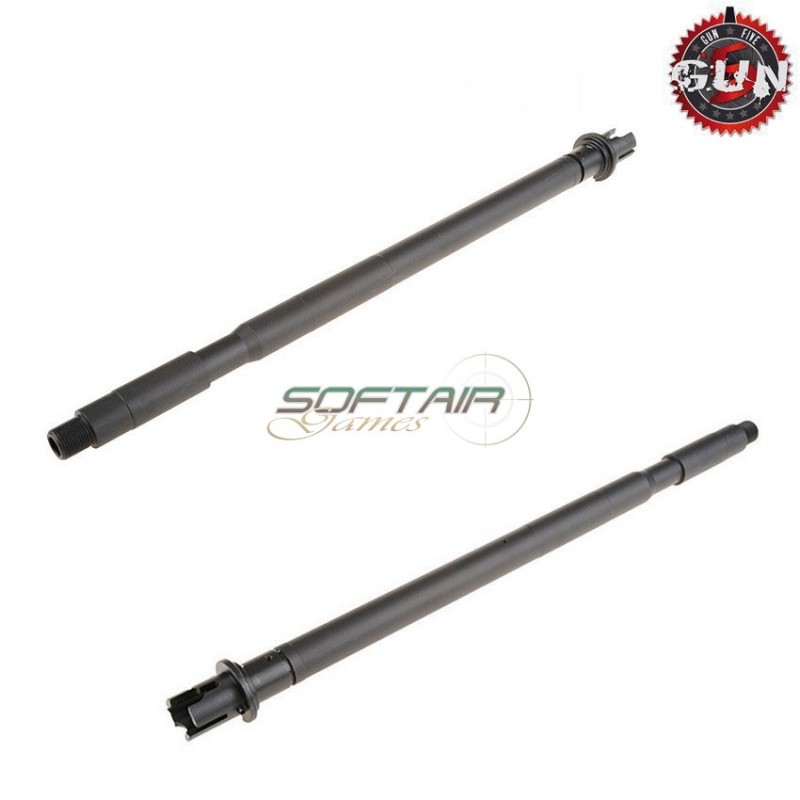 375mm type 2 black outer barrel for aeg gun five (gf-008498) 375mm type 2 black outer barrel for aeg gun five (gf-008498)