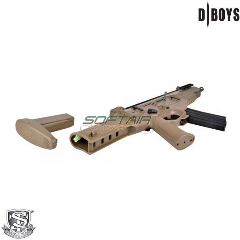 Electric rifle beretta arx160 flat dark earth sporty version dboys (2381t)