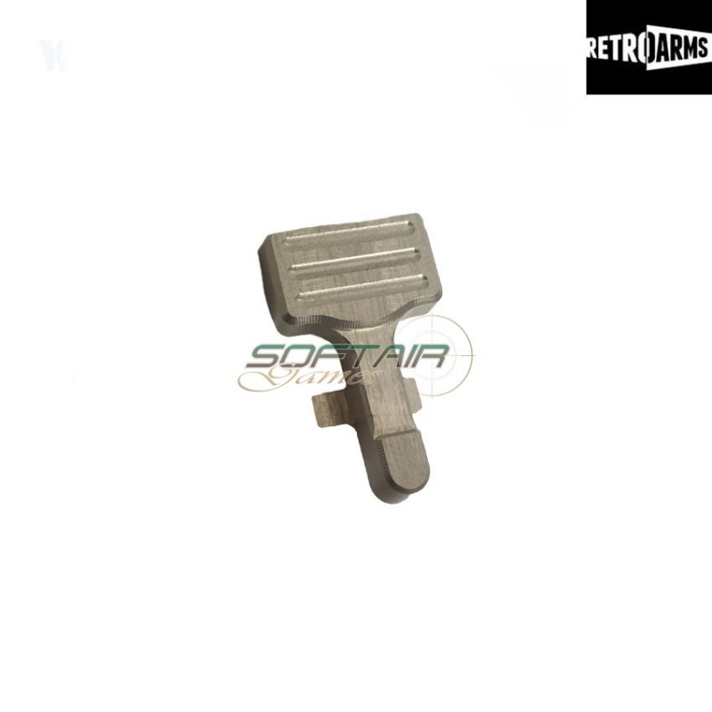 Bolt Catch Cnc M4-b Silver Retroarms (ra-6861)