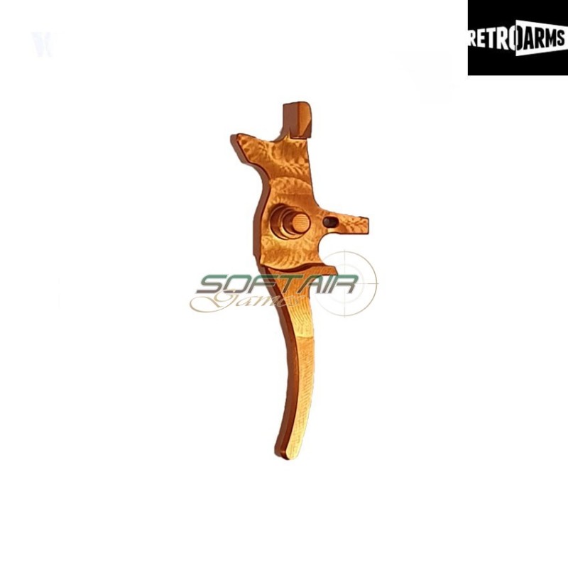 Speed trigger cnc m4-q orange retroarms (ra-7499)