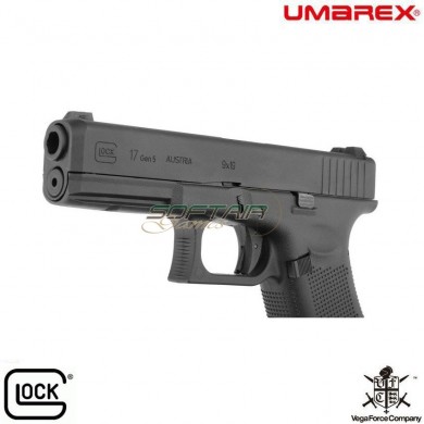Pistola a gas glock 17 g17 gen.5 black gbb vfc umarex (um-2.6457)