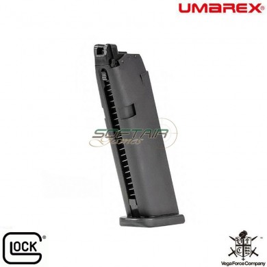 Gas magazine 22bb black for glock 17 g17 gen.5 vfc umarex (um-2.6457.1)