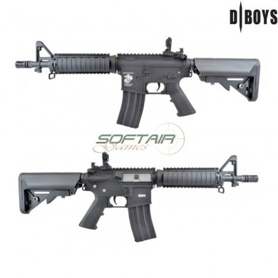 Electric rifle m4 cqbr metal version black dboys (4981m)