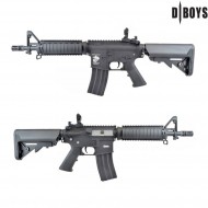 Electric rifle m4 cqbr metal version black dboys (4981m)