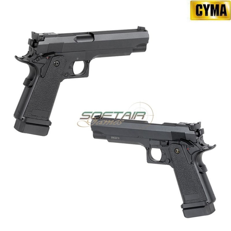 Electric pistol hi-capa black aep full set mosfet version cyma (cm-110886)