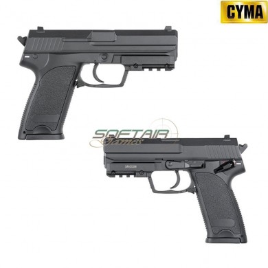 Electric pistol usp st8 black aep full set mosfet version cyma (cm-110883)