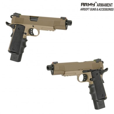 Gas gbb pistol sandstorm 1911 meu army™ armament® (arm-110711)