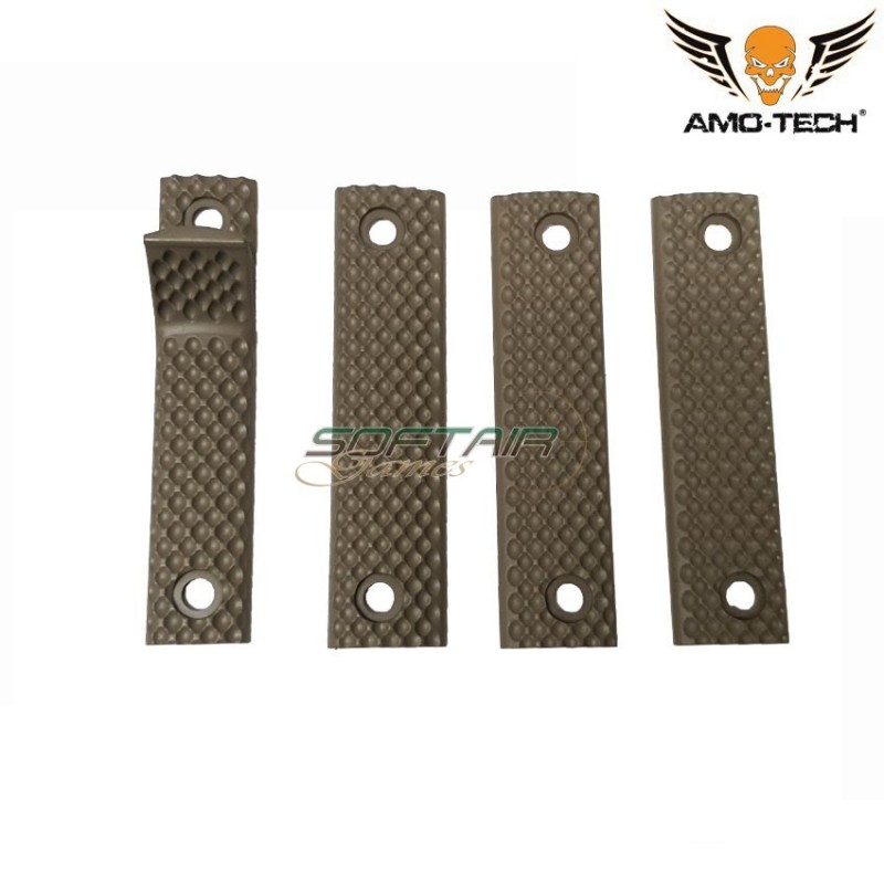 Rail panel short model set urx ris flat dark earth amo-tech® (amt-89-fde)